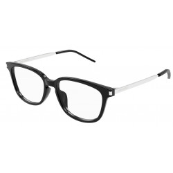 OKULARY KOREKCYJNE SAINT LAURENT SL 648/F SL648/F 001 BLACK /SILVER r. 54